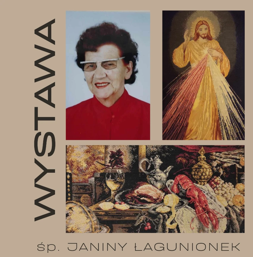 Wystawa rękodzieła śp. Janiny Łagunionek w WDK