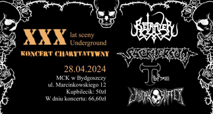 XXX lecie Undergroundu - koncert charytatywny