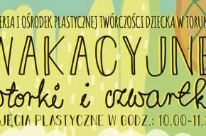 Wakacje w Galerii. Zajęcia plastyczne