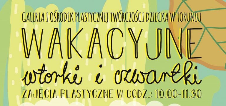 Wakacje w Galerii. Zajęcia plastyczne