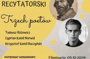 Wojewódzki Konkurs Recytatorski "Trzech poetów"