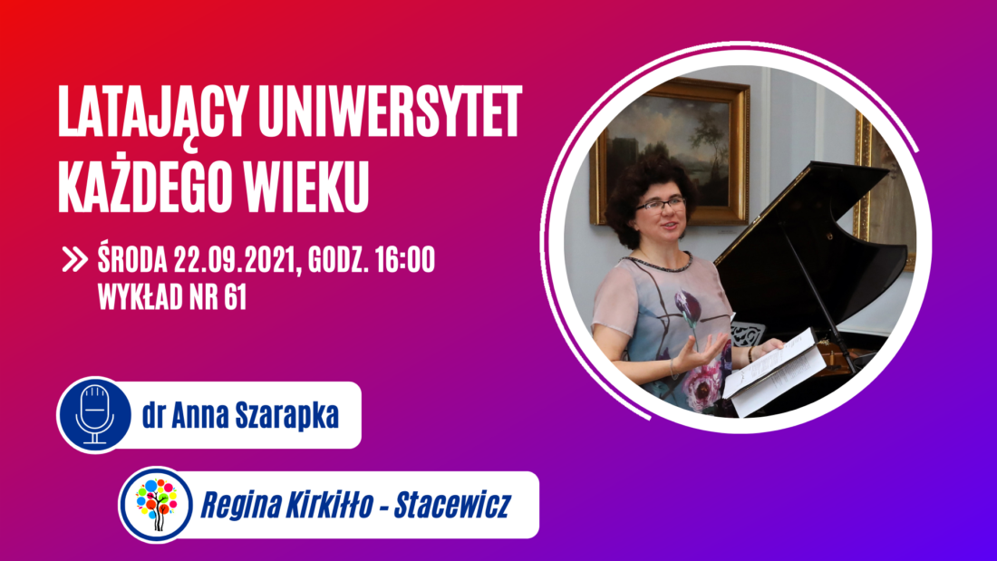 Latający Uniwersytet Każdego Wieku ( odc. 61): Regina Kirkiłło- Stacewicz
