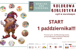 Kolorowa Biblioteka czyli w muralowym świecie