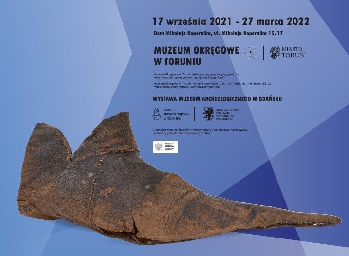 Wystawa „Każdy krok zostawia ślad. Obuwie historyczne ze zbiorów Muzeum Archeologicznego w Gdańsku”