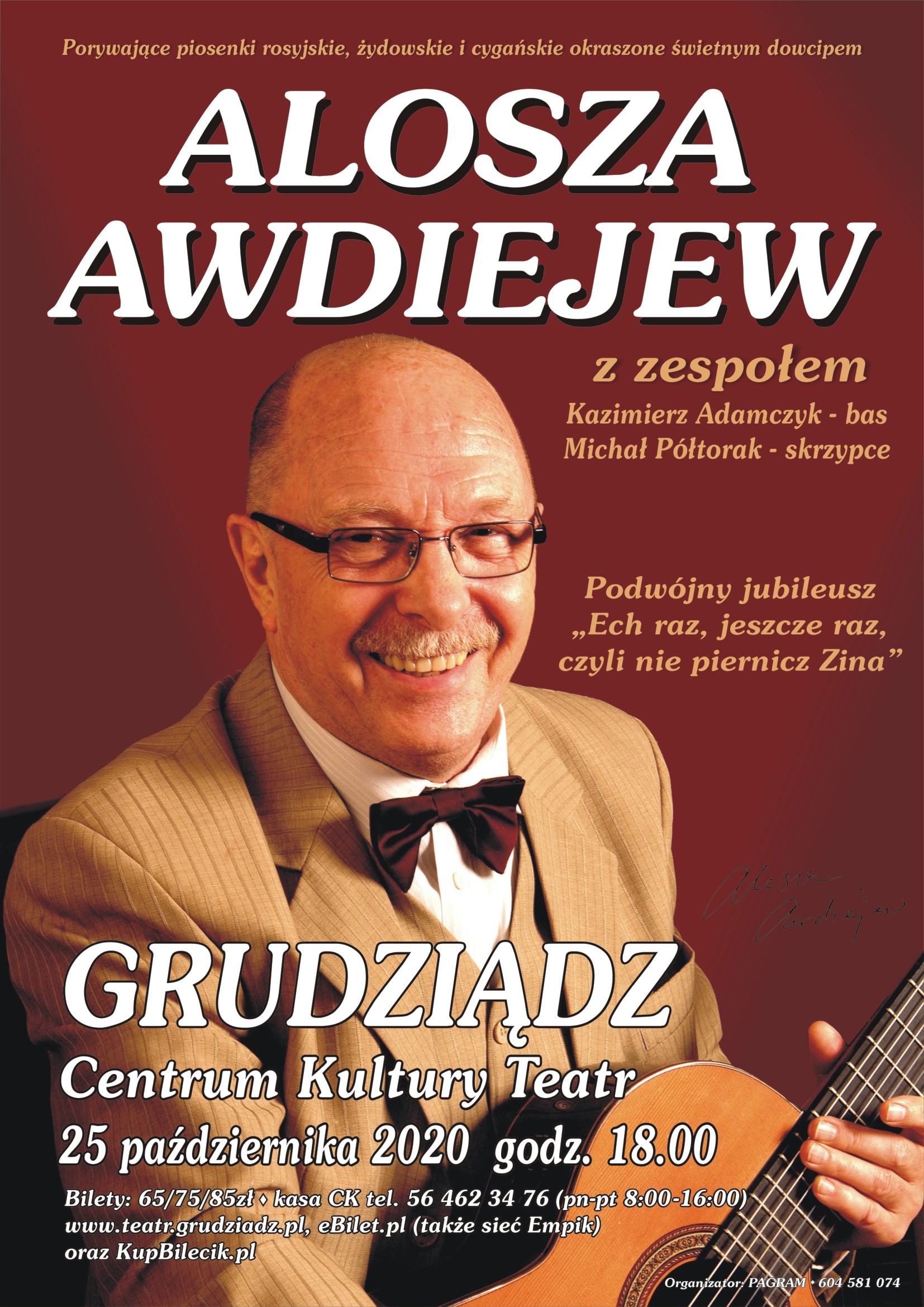 Alosza Awdiejew – koncert