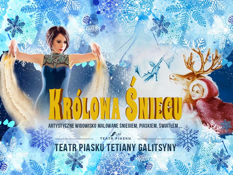 „Królowa Śniegu” – Artystyczne Widowisko Teatru Piasku Tetiany Galitsyny