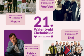 21. Walentynki Chełmińskie: Jarmark św. Walentego, koncerty: ENEJ, VOO VOO
