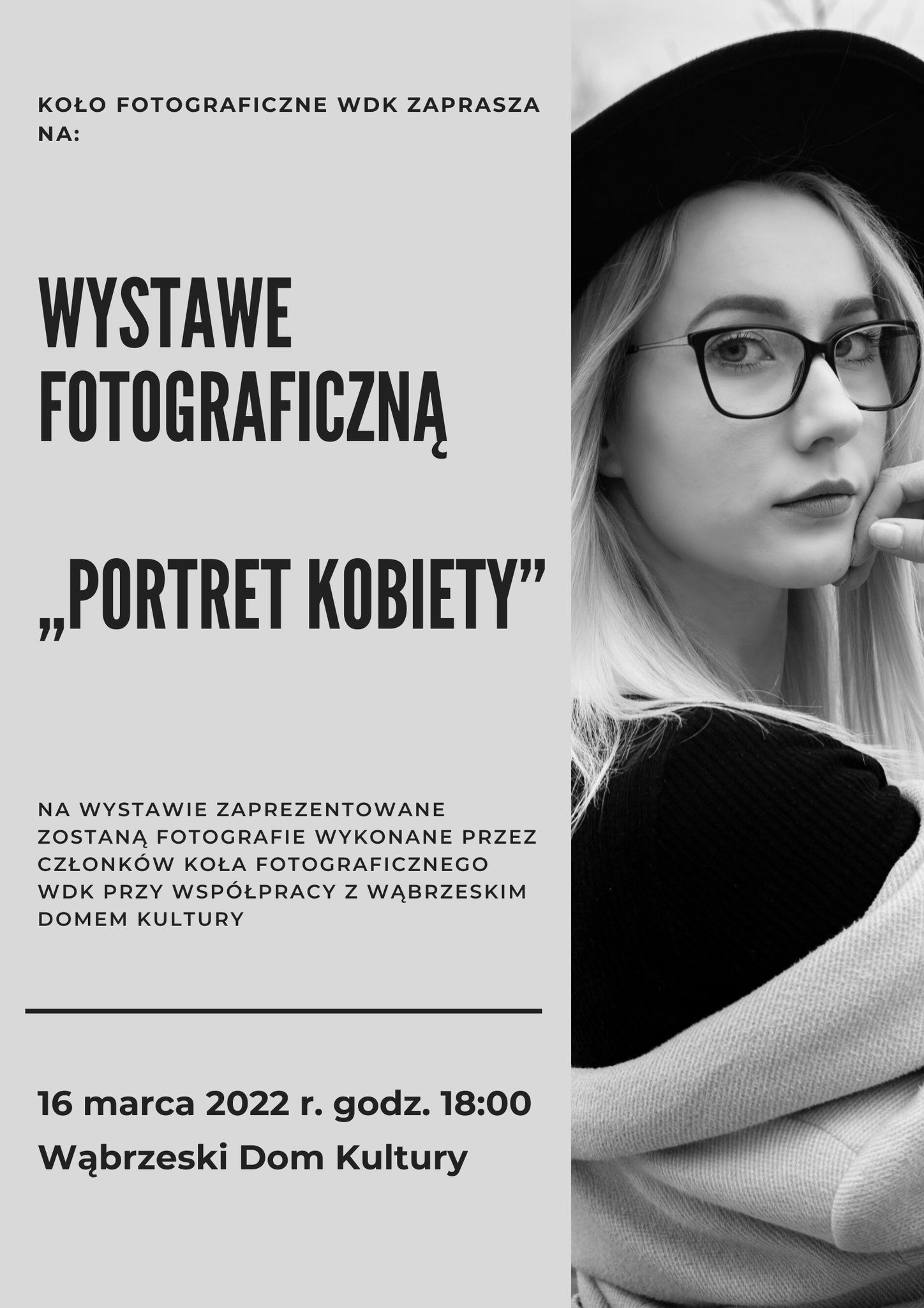 Wystawa fotograficzna „Portret kobiety”
