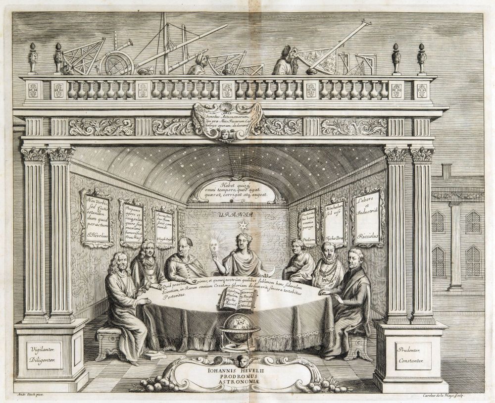 Wykład "Astronomia sto lat po Koperniku – Jan i Elżbieta Heweliuszowie"