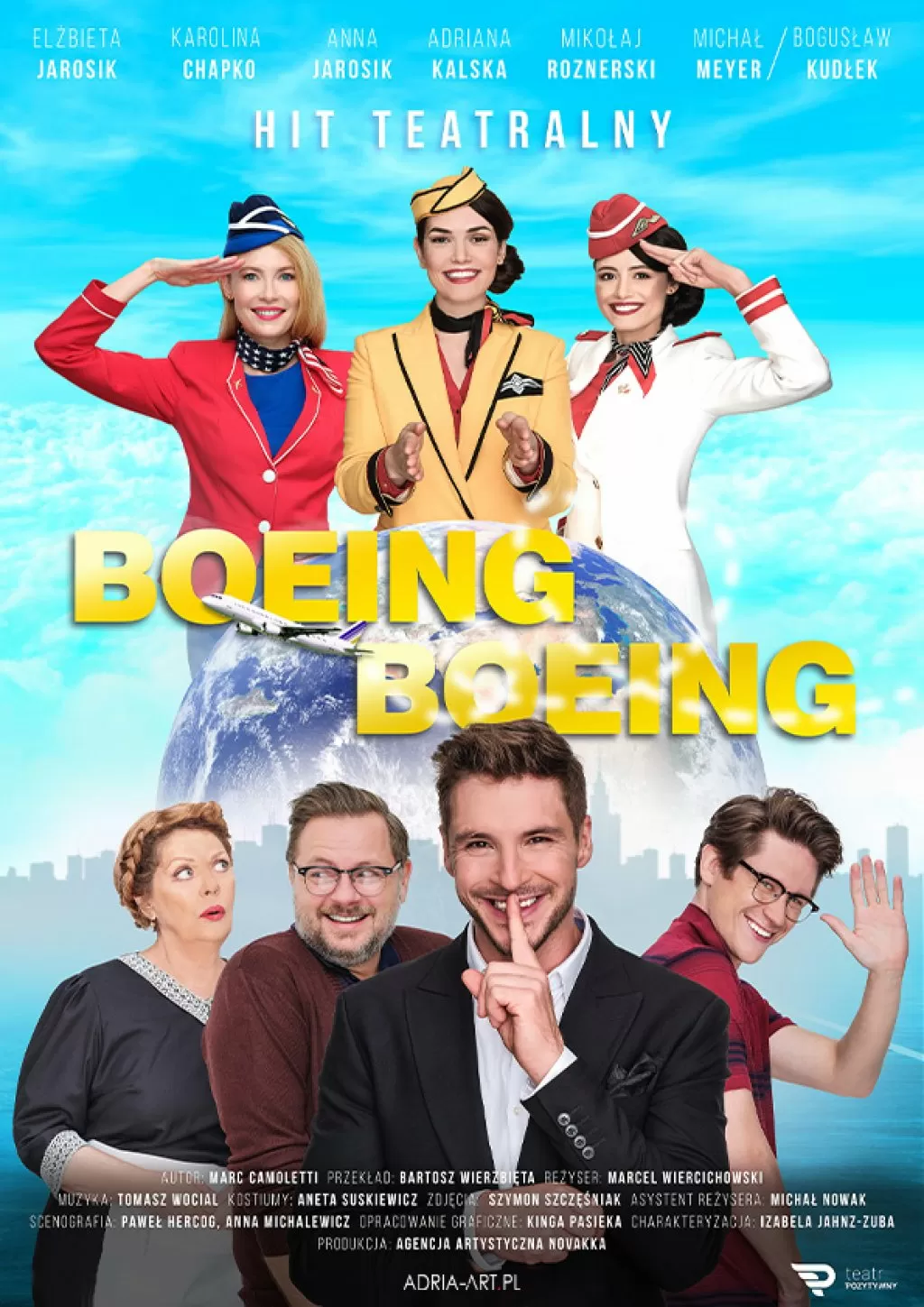 Spektakl "Boeing Boeing" odlotowa komedia z udziałem gwiazd