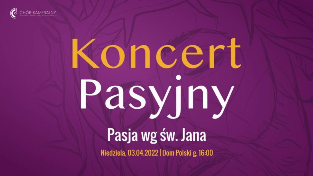 PASJA WG ŚW. JANA | KONCERT PASYJNY