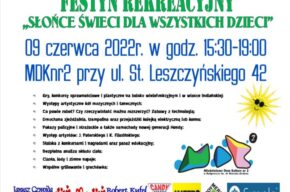 Festyn rekreacyjny "Słońce świeci dla wszystkich dzieci"