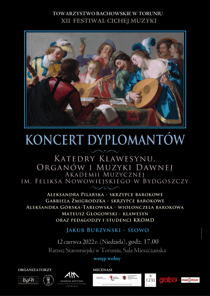 XII FESTIWAL CICHEJ MUZYKI.  KONCERT DYPLOMANTÓW