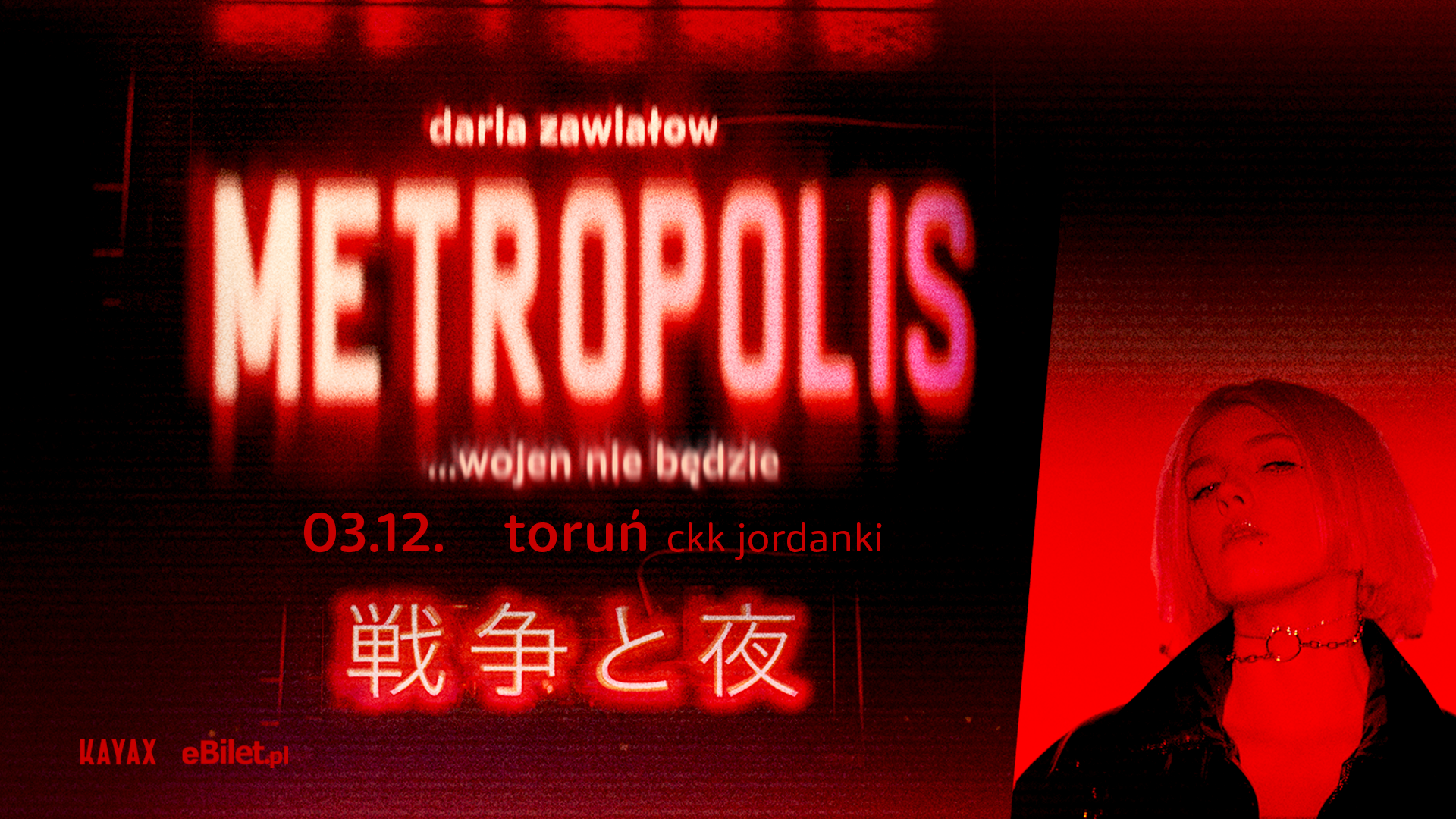 Daria Zawiałow METROPOLIS …wojen nie będzie