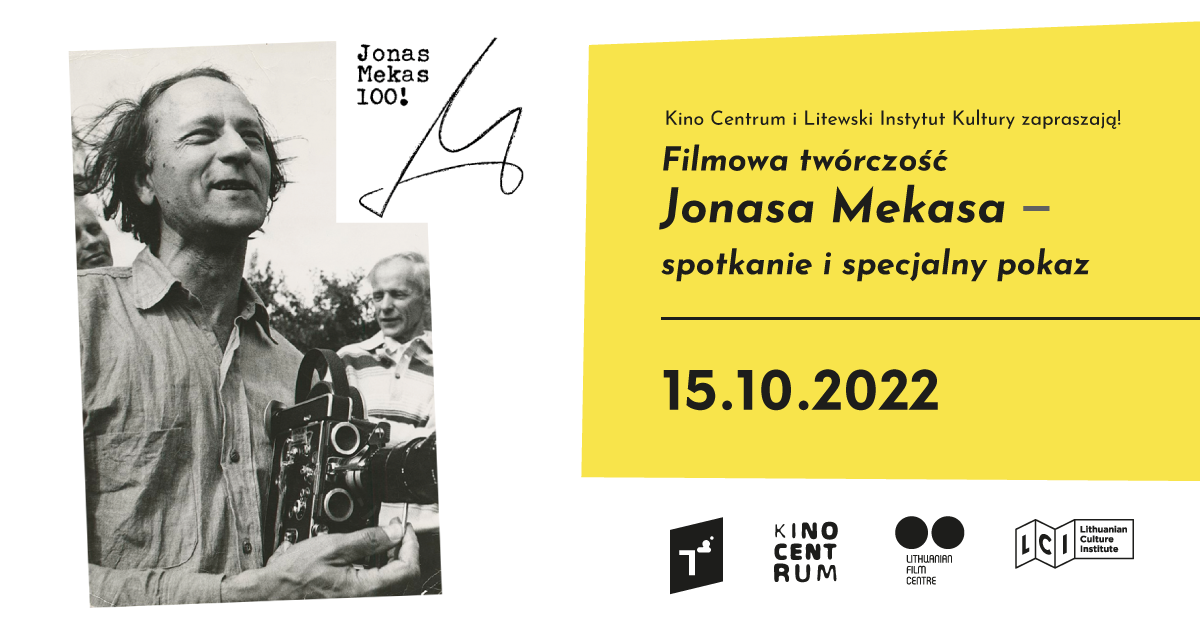 Filmowa twórczość Jonasa Mekasa – spotkanie i specjalny pokaz