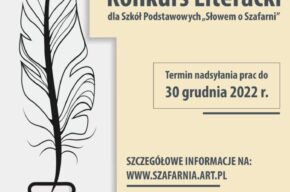 WYNIKI IV  WOJEWÓDZKIEGO KONKURSU LITERACKIEGO  DLA SZKÓŁ PODSTAWOWYCH "SŁOWEM O SZAFARNI"