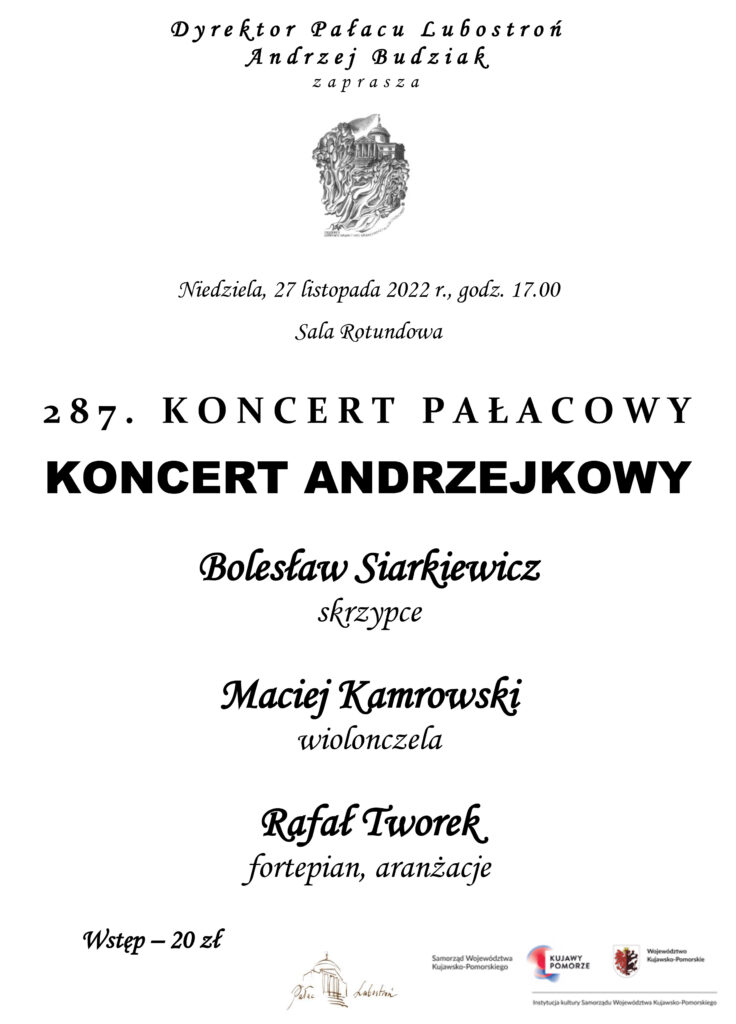 Koncert Andrzejkowy - 27.11.2022, godz. 17:00