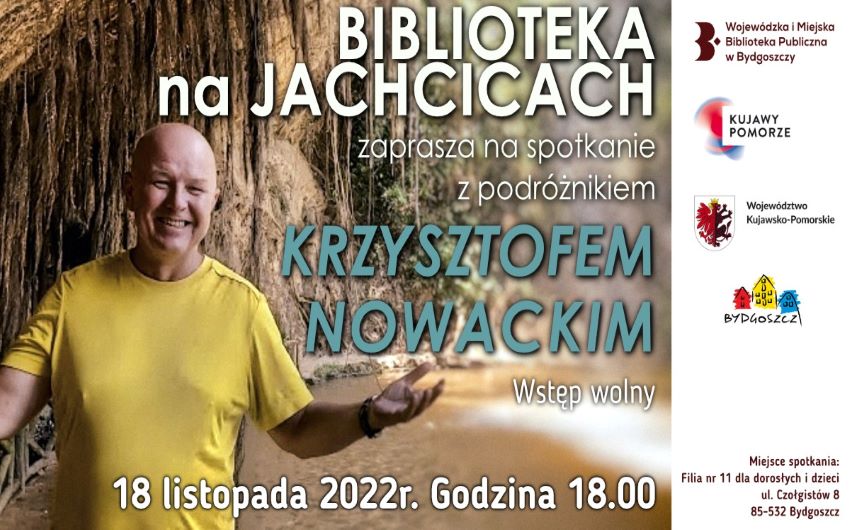 Spotkanie z podróżnikiem Krzysztofem Nowackim - Pandemiczna podróż