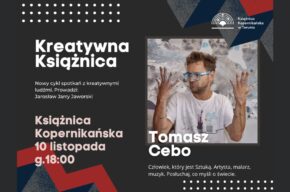 Spotkanie z Tomaszem Cebo | Kreatywna Książnica