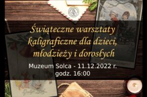 Świąteczne warsztaty kaligraficzne