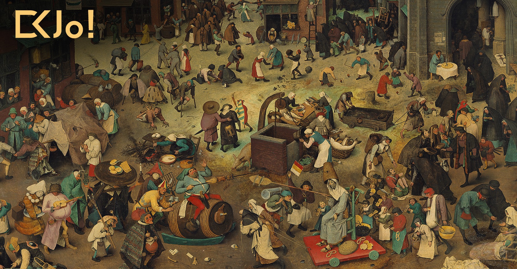 DKJo! (Dyskusyjny Klub Jednego Obrazu): Walka karnawału z postem – Peter Bruegel