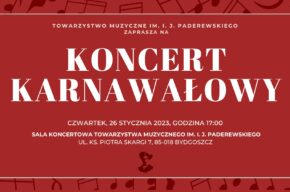 W KARNAWAŁOWYM NASTROJU - muzyka popularna i rozrywkowa