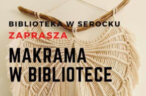 Makrama w bibliotece