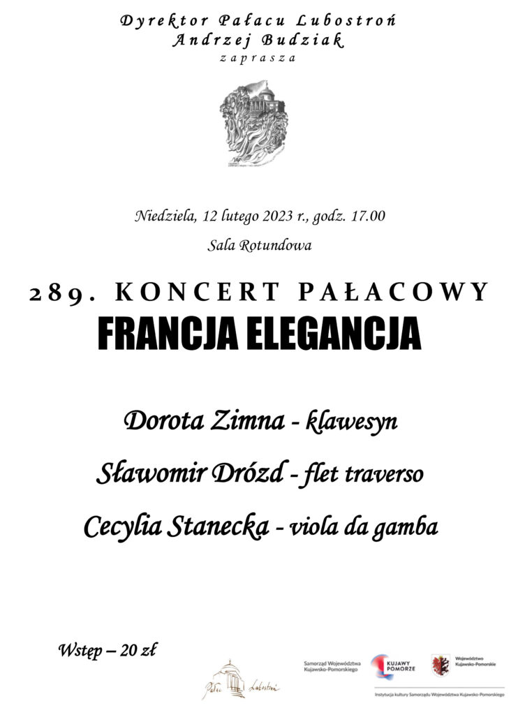 Koncert pt. "FRANCJA ELEGANCJA" - 12.02.2023, godz. 17:00
