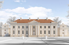 Pałac w Nawrze – koncepcja muzeum i wizualizacje rewitalizacji