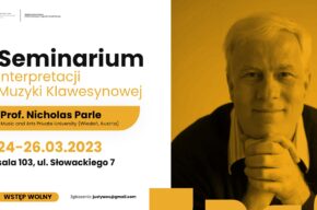 Seminarium Interpretacji Muzyki Klawesynowej | Prof. Nicholas Parle
