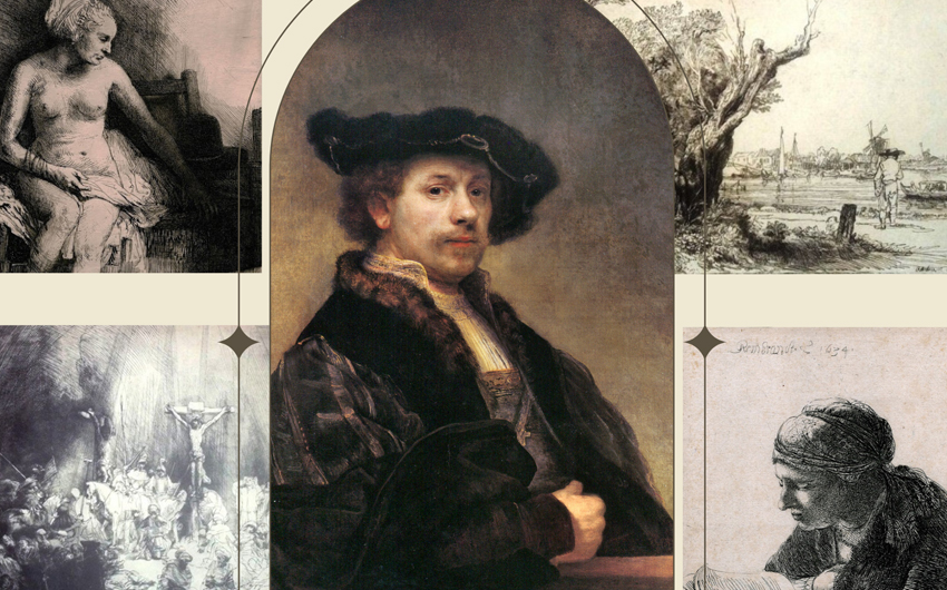 Rembrandt ”Mistrzowskie grafiki” – wystawa w Gniewkowie