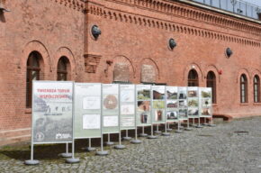 "Twierdza Toruń współcześnie - forty piechoty" - nowa wystawa na dziedzińcu  Muzeum Twierdzy Toruń