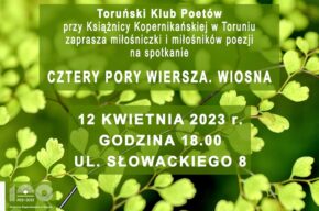 <i>Cztery Pory Wiersza. Wiosna</i>
