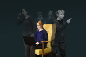 Spektakl Tresura, grupa teatralna Kołowrotek