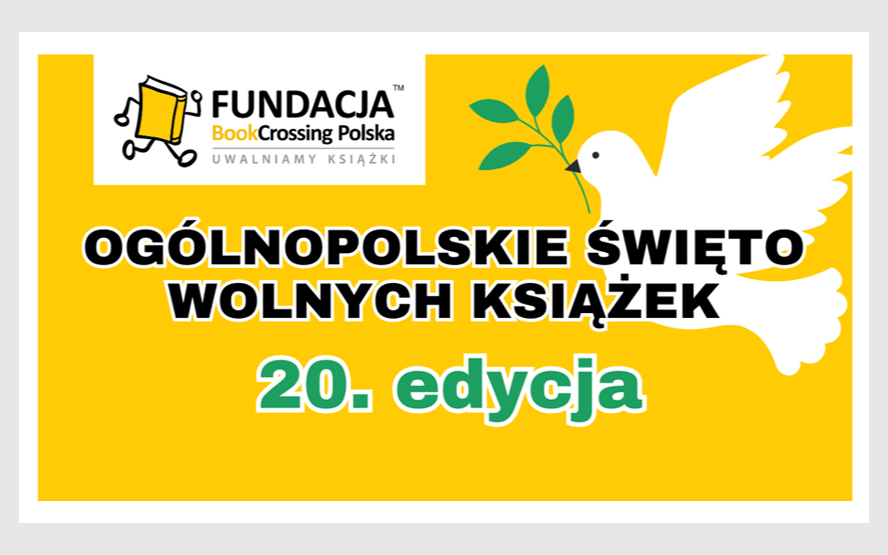 Ogólnopolskie Święto Wolnych Książek 2023 / Jubileuszowa – 20. edycja!