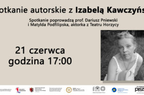 Spotkanie autorskie z Izabelą Kawczyńską