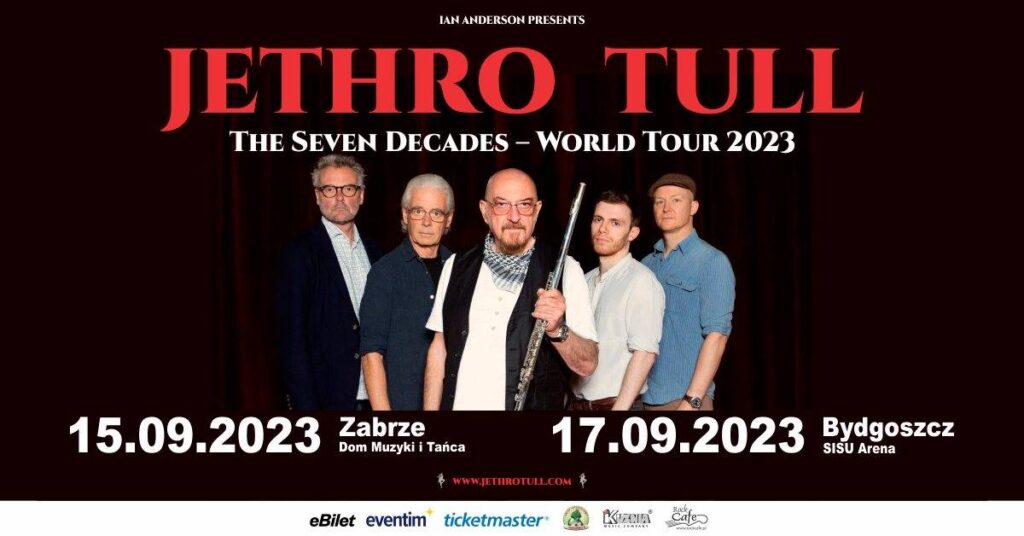 JETHRO TULL "The Seven Decades" - World Tour 2023