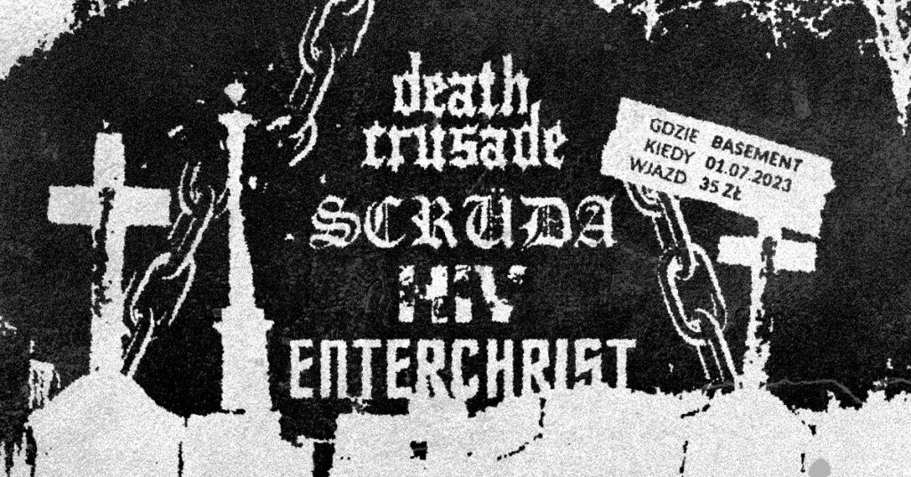 Grind/Crust GIG - Death Crusade, Scrüda, H|V, Enterchrist