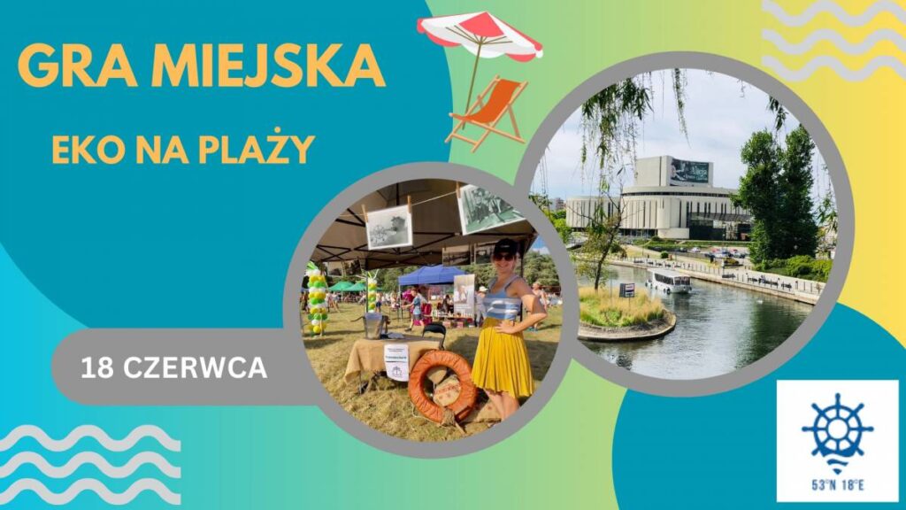 Eko na plaży – darmowa terenowa gra miejska