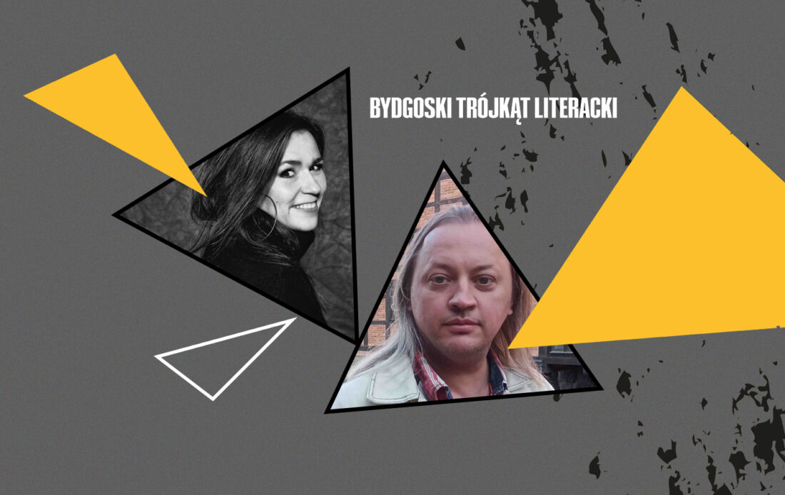 Bydgoski Trójkąt Literacki 2023:  <i>Bezmatek</i> – spotkanie z Mirą Marcinów, „suport” literacki – Krystian Kajewski