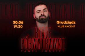 Stand-up: Paweł Konkiel Białe półwytrawne