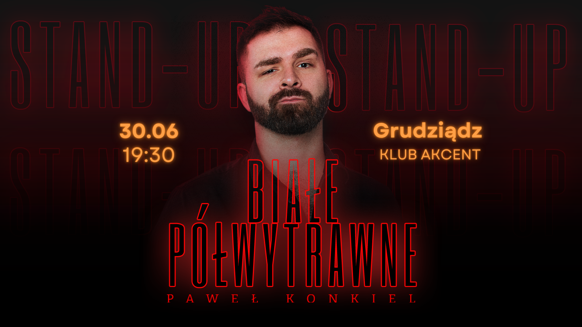 Stand-up: Paweł Konkiel Białe półwytrawne