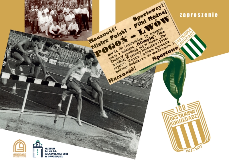 „Wszyscy na start! Sport w Grudziądzu. Wystawa z okazji 100-lecia Klubu Sportowego OLIMPIA”