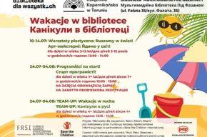 Wakacje w Bibliotece multimedialnej Pod Bażantem