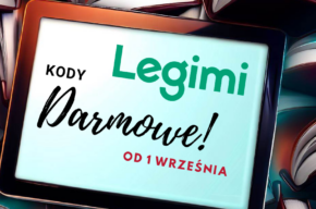 Kolejna pula darmowych kodów Legimi startuje od 1 Września!