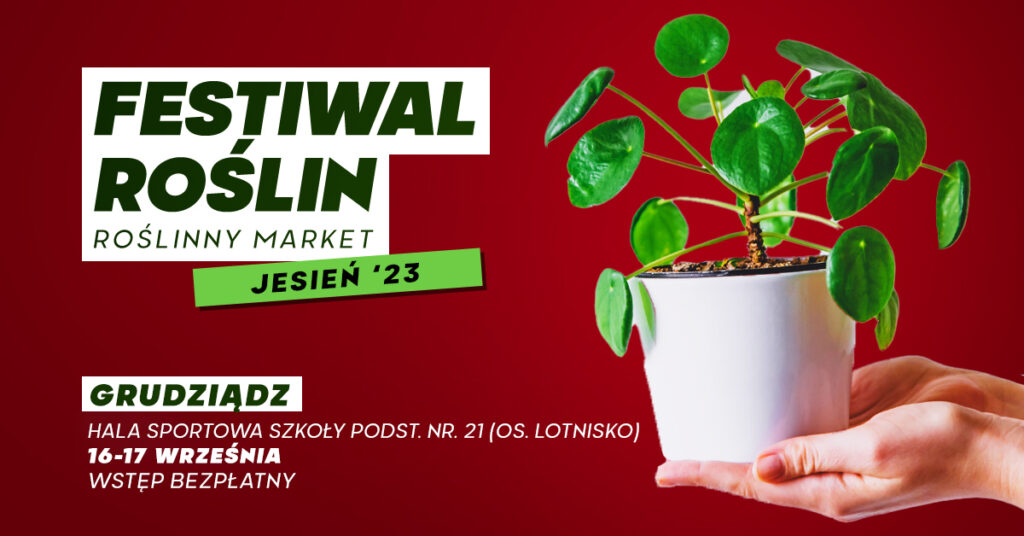 Festiwal Roślin w Grudziądzu - wielki market roślin