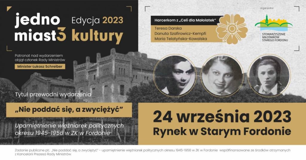 Jedno Miasto Trzy Kultury 2023 (VII edycja): Nie poddać się, a zwyciężyć