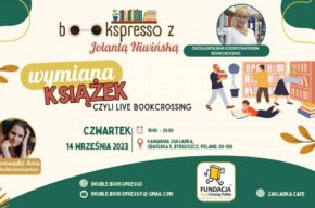 Live Bookcrossing & Bookspresso z Jolantą Niwińską