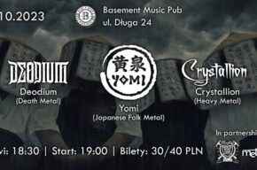 Yomi + Deodium + Crystallion - koncert