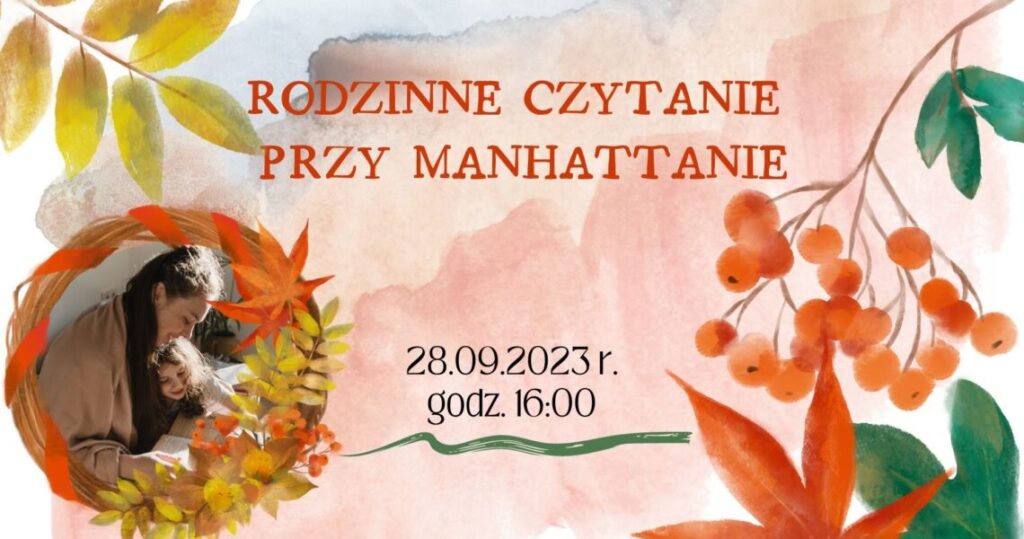 Jesienne czytanie przy Manhattanie!